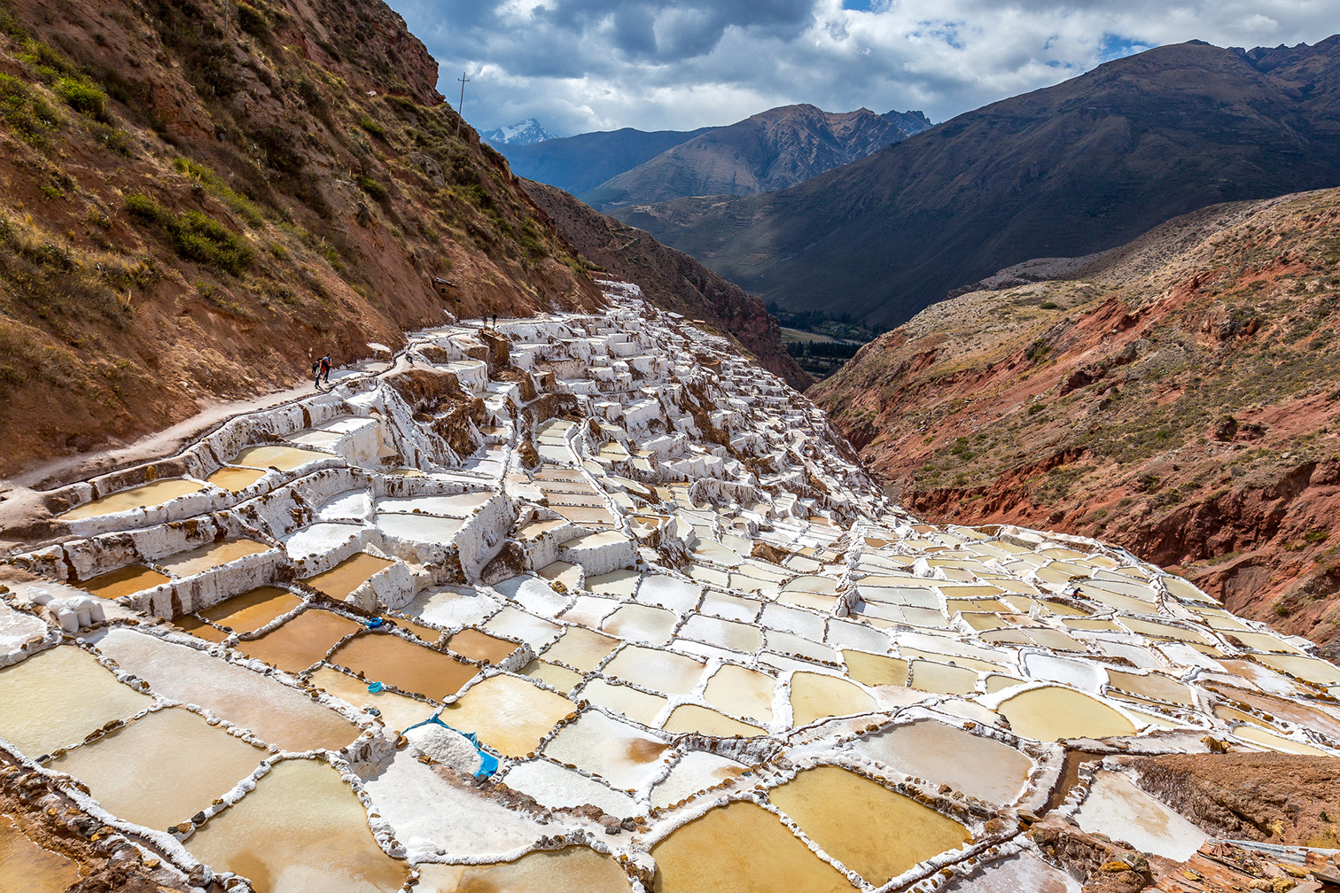 Vẻ đẹp cánh đồng muối Maras “độc nhất vô nhị” ở Peru