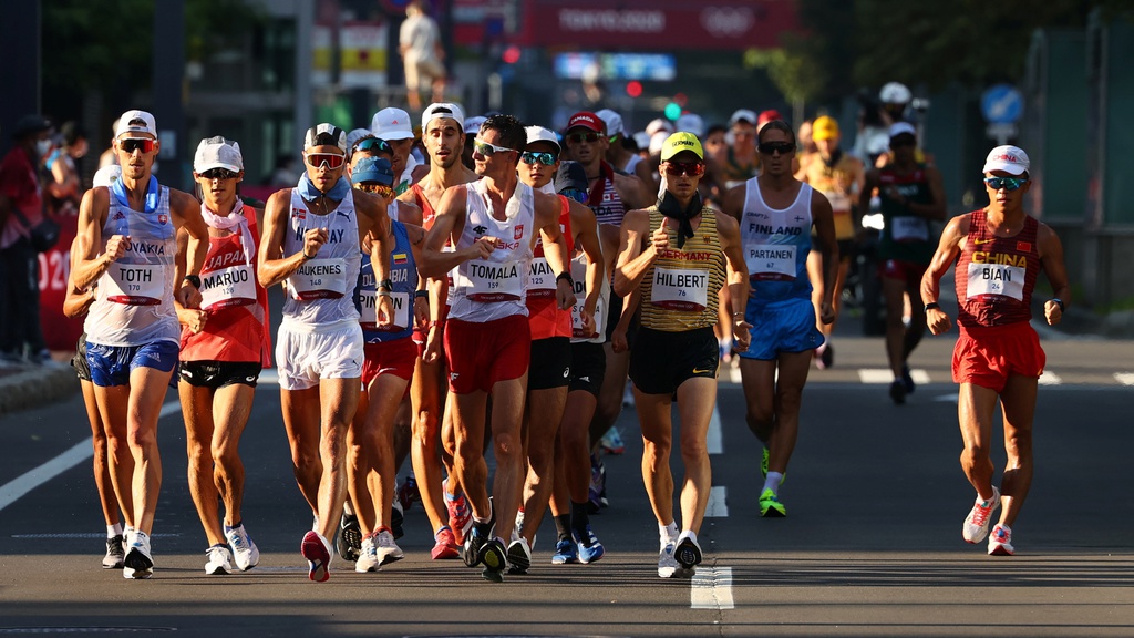 Các vận động viên ở Olympic 2020