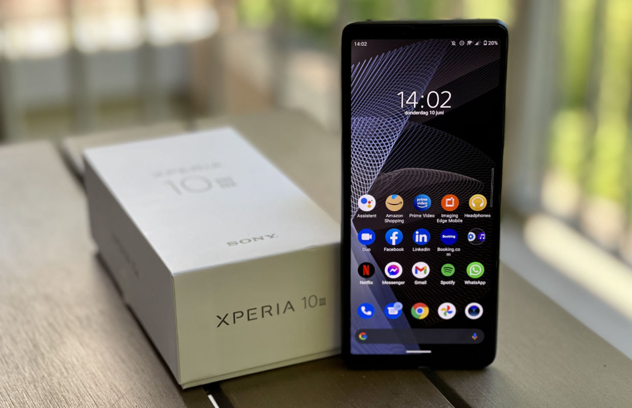 Thiết kế của Xperia 10 III